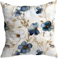 Poszewki na poduszki - POSZEWKA DEKORACYJNA WIOSENNA 45X45 CM JASIEK WIOSNA KWIATY KOLORY WZÓR 396 - miniaturka - grafika 1