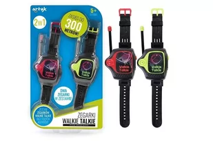 Zegarki walkie talkie (132414 ARTYK) - Zabawki interaktywne dla dzieci - miniaturka - grafika 1