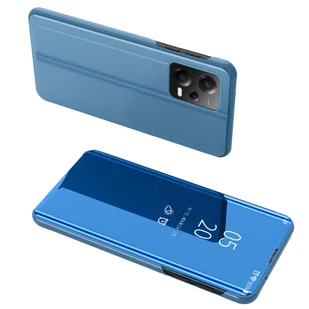 Clear View Case etui do Xiaomi Redmi Note 12 5G / Poco X5 5G pokrowiec z klapką niebieskie - Etui i futerały do telefonów - miniaturka - grafika 1