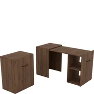 Biurka - Biurko Wysuwane 24OKLV03 TYP-03 Smart Orzech Okapi Helvetia Wieruszów Orzech Okapi - miniaturka - grafika 1