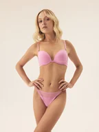 Majtki damskie - Majtki stringi Saoui Bloovii różowy S - miniaturka - grafika 1