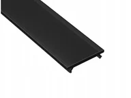 Akcesoria do oświetlenia - Klosz Basic Pmma Czarny Do Profilu Aluminiowego 2M - miniaturka - grafika 1