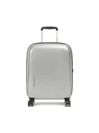 Walizki - Mandarina Duck Mała Twarda Walizka D-Drop P10KEV01466 Srebrny - miniaturka - grafika 1