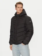 Kurtki męskie - Guess Kurtka przejściowa M5RL45 WCQA2 Czarny Regular Fit - miniaturka - grafika 1