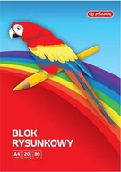 Teczki i skoroszyty - Herlitz Blok rysunkowy A4/20K biały (10szt) - miniaturka - grafika 1