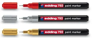 Edding Marker olejowy 0.8mm złoty okrągły 792 - Markery permanentne - miniaturka - grafika 1
