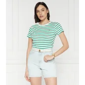 Koszulki i topy damskie - Tommy Hilfiger T-shirt | Slim Fit - miniaturka - grafika 1
