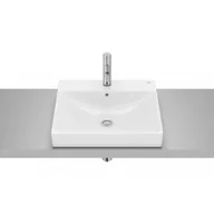 Umywalki - ROCA A32768L000 ONA Umywalka blatowa 50x45 cm z otworem na bateri? Fineceramic? - miniaturka - grafika 1