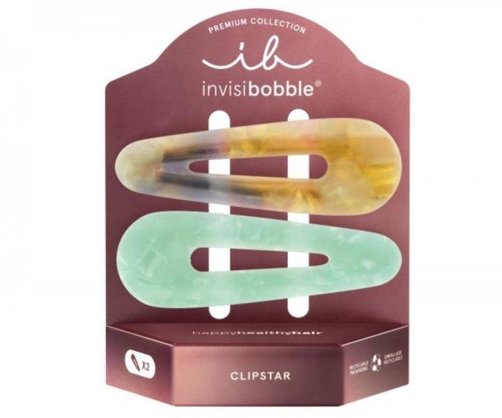 Aptel INVISIBOBBLE_Clipstar Premium spinki do włosów Rainbow Carousel 2szt.