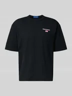 Koszulki męskie - T-shirt z wyhaftowanym logo - miniaturka - grafika 1