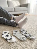 Skarpetki dla dzieci - Sinsay - Prążkowane skarpetki 4 pack - wielobarwny - miniaturka - grafika 1