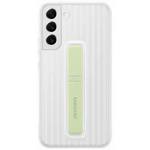 Samsung Etui Protective Standing Cover do Galaxy S22 EF-RS901CWEGWW Biały - Etui i futerały do telefonów - miniaturka - grafika 1