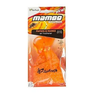 Zapach zawieszka MAMBO Papaya Mango w woreczku z organzy - Zapachy samochodowe - miniaturka - grafika 1