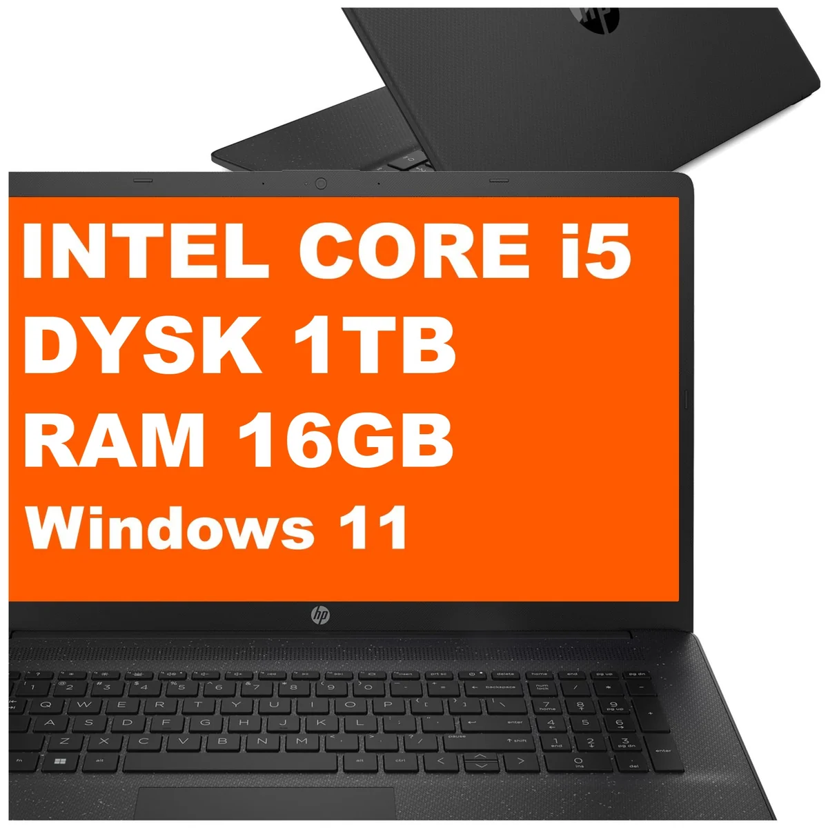 HP 17T-CN300 / D17TFU8 / Intel Core i5 / 16GB / 1TB / Intel UHD / 17,3