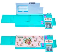 Piórniki - Piórnik z kalkulatorem AstraPen Animals Kitty World Astra - miniaturka - grafika 1