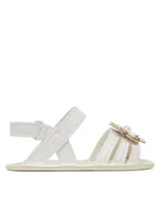 Buty dla dziewczynek - Mayoral Sandały 9904 Biały - miniaturka - grafika 1