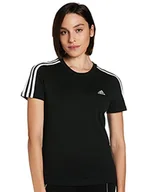 Koszulki i topy damskie - adidas adidas Damski T-shirt W 3s T czarny/biały XS 28870 - miniaturka - grafika 1