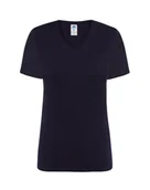 Odzież robocza - T-shirt Damski granatowy dekolt w serek roz. M - miniaturka - grafika 1