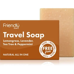 Friendly Soap Travel Soap Hair & Body mydło naturalne do ciała i włosów 95 g - Mydła - miniaturka - grafika 1