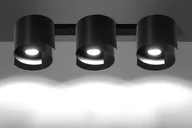 Lampy sufitowe - Emibig Style lampa sufitowa 3-punktowa czarna 926/3 926/3 - miniaturka - grafika 1
