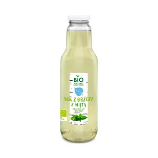 Sok z brzozy z miętą EKO 750ml Bio Naturo - Soki i napoje niegazowane - miniaturka - grafika 1