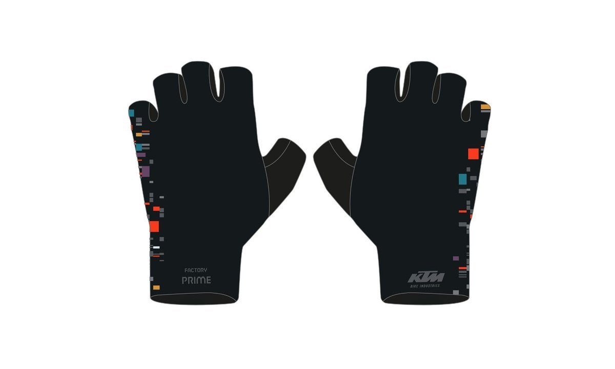 RĘKAWICZKI KTM FACTORY PRIME FP CZARNE M