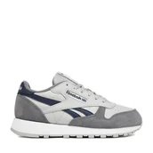 Buty dla chłopców - Sneakersy Reebok EO-CLASSIC LEATHER 100224429 Szary - miniaturka - grafika 1