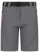 Spodenki damskie - CMP Bermudy w kolorze szarym - miniaturka - grafika 1