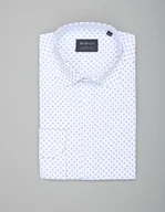 Koszule męskie - koszula calimera 00343 długi rękaw biały classic fit - miniaturka - grafika 1