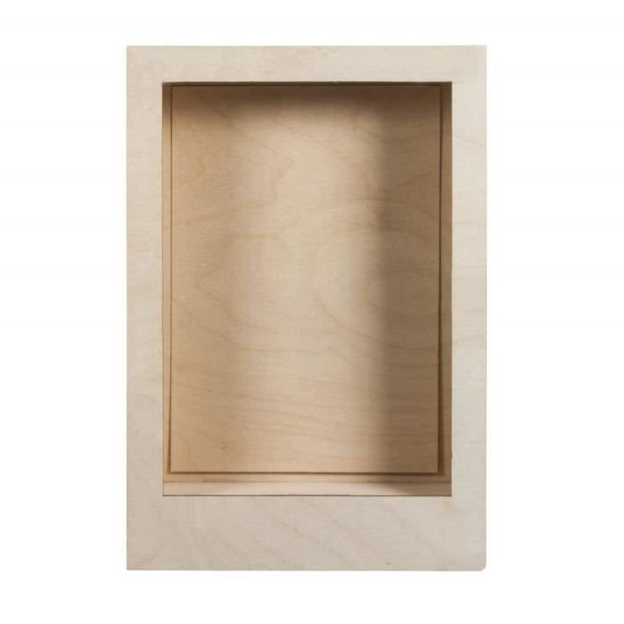 Rayher Hobby Drewno, MDF i papier-mâché, Naturalny, 20x30x6, 6 cm - 62855505