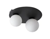 Lampy sufitowe - Sigma Nowoczesny plafon do biura i domu ARGON 2x G9 12W szer. 33cm czarny 33267 - miniaturka - grafika 1