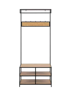 Wieszak na ubrania Seaford, wieszak do przedpokoju, wieszak do przedpokoju loft - Wieszaki i stojaki - miniaturka - grafika 1