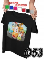 Koszulki męskie - Koszulka Dziecięca Z Nadrukiem Auta Z Pagórkowa Różne - M 134-140 - miniaturka - grafika 1