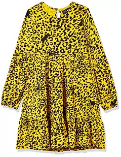 Desigual Sukienka dziewczęca Vest_Laura Casual, żółty, 3-4 Lata - Sukienki - miniaturka - grafika 1