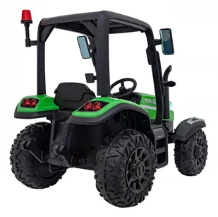 Traktor BLAST Z Przyczepką Zielony - Pojazdy elektryczne dla dzieci - miniaturka - grafika 13