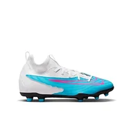 Moda i Uroda OUTLET - Nike Jr Phantom Gx Club DF Fg/MG, Trampki dla dzieci i młodzieży, Niebieski Baltic Blue Pink Blast White Laser Niebieski, 35 EU - miniaturka - grafika 1