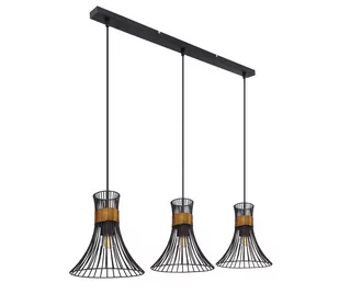 Globo Lighting 54814-3H - Żyrandol na lince PURRA 3xE27/60W/230V - Lampy sufitowe - miniaturka - grafika 2