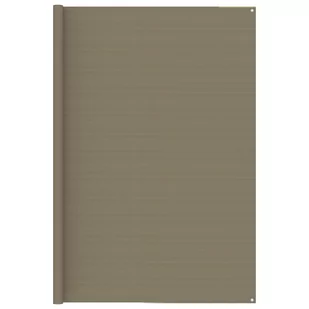 shumee Wykładzina do namiotu 250 x 450 cm kolor taupe - Akcesoria turystyczne - miniaturka - grafika 1