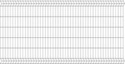Ogrodzenia - Panel ogrodzeniowy 3D ocynk, 123x250 cm, oczko 75x200 mm, drut 3.2 mm - miniaturka - grafika 1