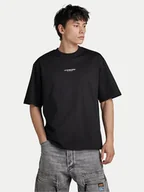 Koszulki męskie - G-Star Raw T-Shirt Center D24780-C336 Czarny Boxy Fit - miniaturka - grafika 1