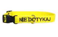 Obroże dla psów - DogStuffs Obroża NIE DOTYKAJ z plastikową klamrą 15mm/24-40cm - miniaturka - grafika 1