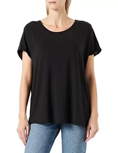 VERO MODA Damski szal kominowy VMAYA Plain SS Top GA NOOS Curve, czarny, XL - Apaszki i szaliki damskie - miniaturka - grafika 1