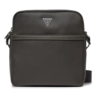 Saszetka Guess Certosa Saffiano Eco Mini-Bags HMECSA P3158 Szary - Torby męskie - miniaturka - grafika 1