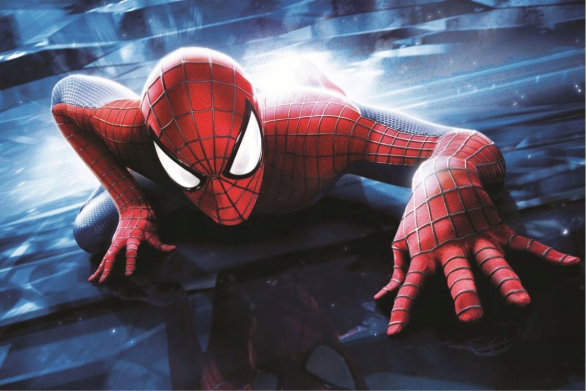PODKŁADKA POD MYSZ Nadruk 22x18 cm Spider-Man Web Sling Avengers Prezent