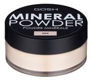 Pudry do twarzy - Gosh Mineral Powder Puder mineralny sypki nr 004 Natural 8g - miniaturka - grafika 1