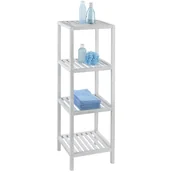 Kosze na bieliznę - Wenko Regał łazienkowy NORWAY 4 poziomy 22861100 - miniaturka - grafika 1