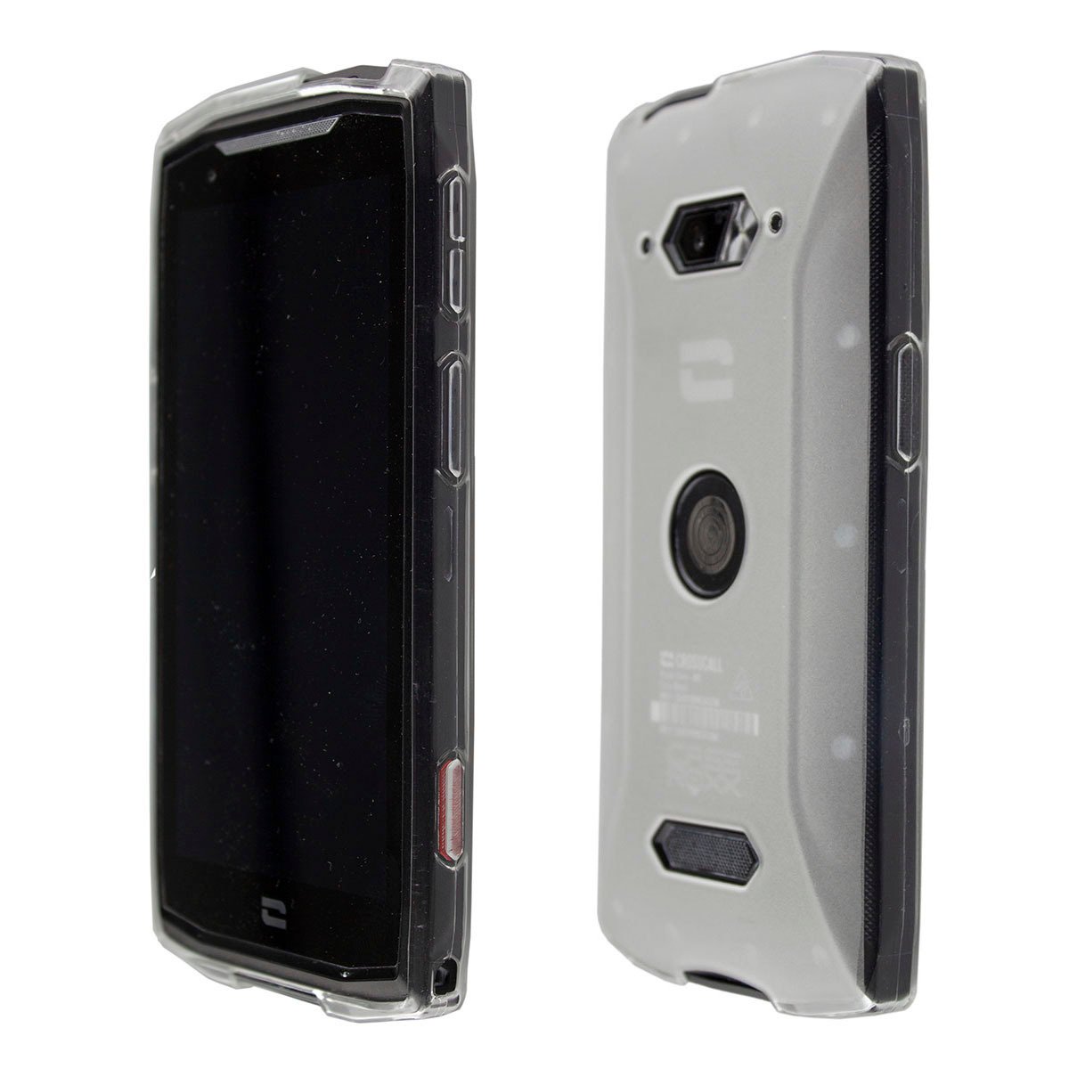 etui ochronne caseroxx TPU kompatybilne z Crosscall Core-M5, przezroczyste gumowe etui na telefon komórkowy