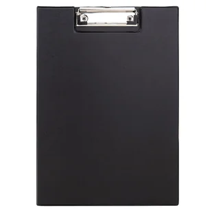 Deska z klipem Deli 38154B a4 zamykana czarna clipboard podkładka - Deski z klipsem - miniaturka - grafika 1