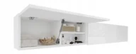 Szafki łazienkowe - Szafka łazienkowa wisząca Ora 200 (80 120) x 30 x 25 półka wisząca Połysk - miniaturka - grafika 1
