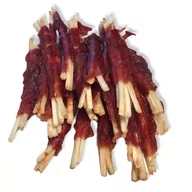 Przysmaki dla psów - Cienkie paski wołowe z kaczką HAPPY SNACKY, 500 g - miniaturka - grafika 1